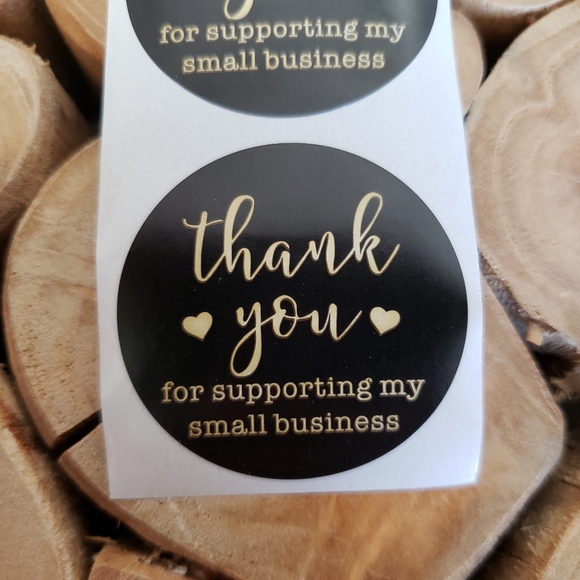 Thank You Stickers (100 pieces) - Picture 2 of 2